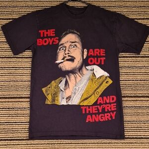 ZACH BRYAN Concert Black The Boys‎ Are Out Cotton Sz S Mens Country T Shirt 2024